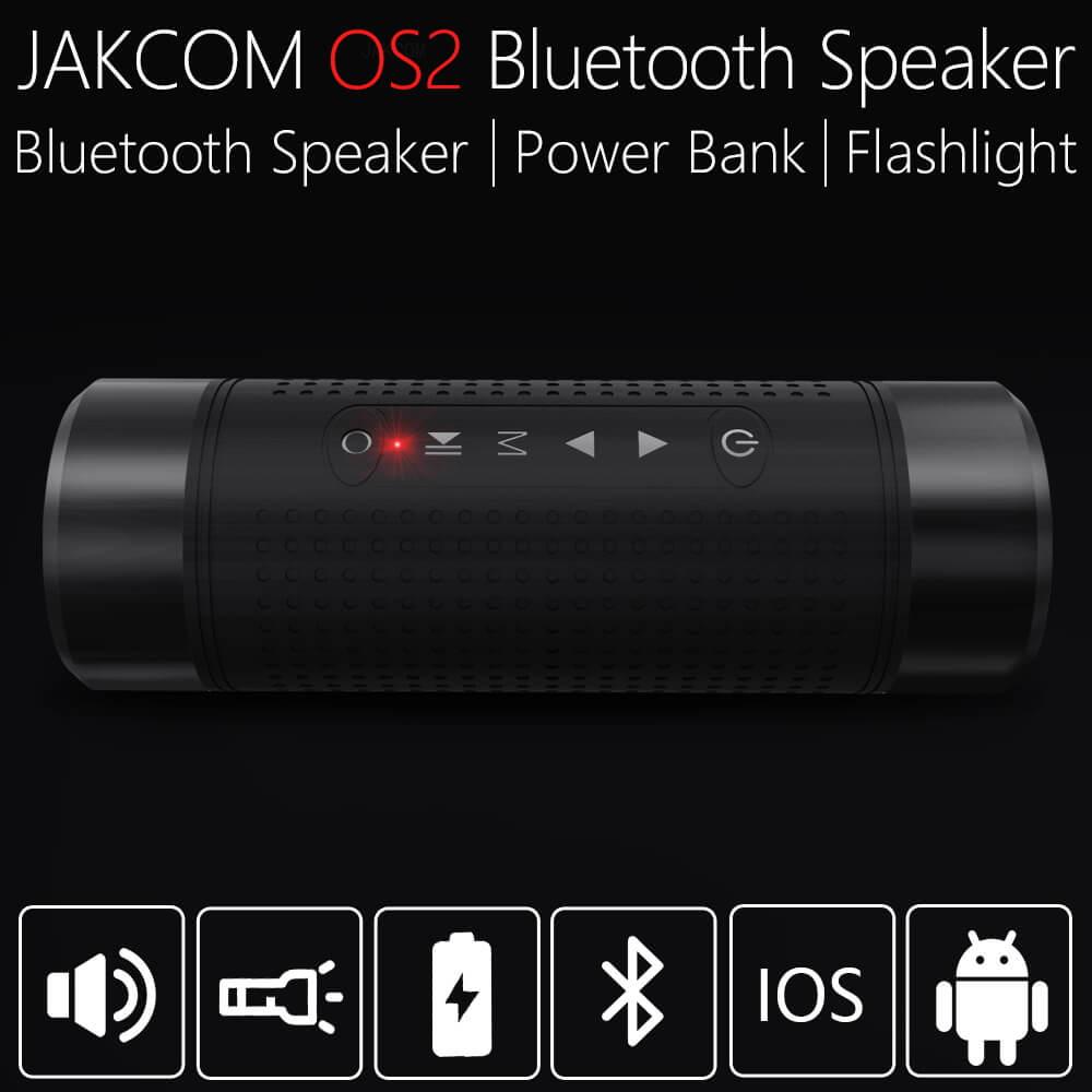 JAKCOM OS2 야외 무선 스피커보다 메사 드 som boombox 2 원래 스튜디오 모니터 스피커 배터리 홈 시어터